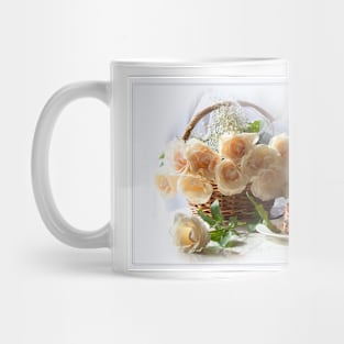 White Roses Mug